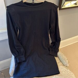 Aqua black dress size small NEW